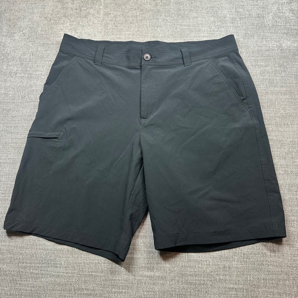 Columbia Silver Ridge Utility Shorts Mens 38‎ Black Excellent Hiking